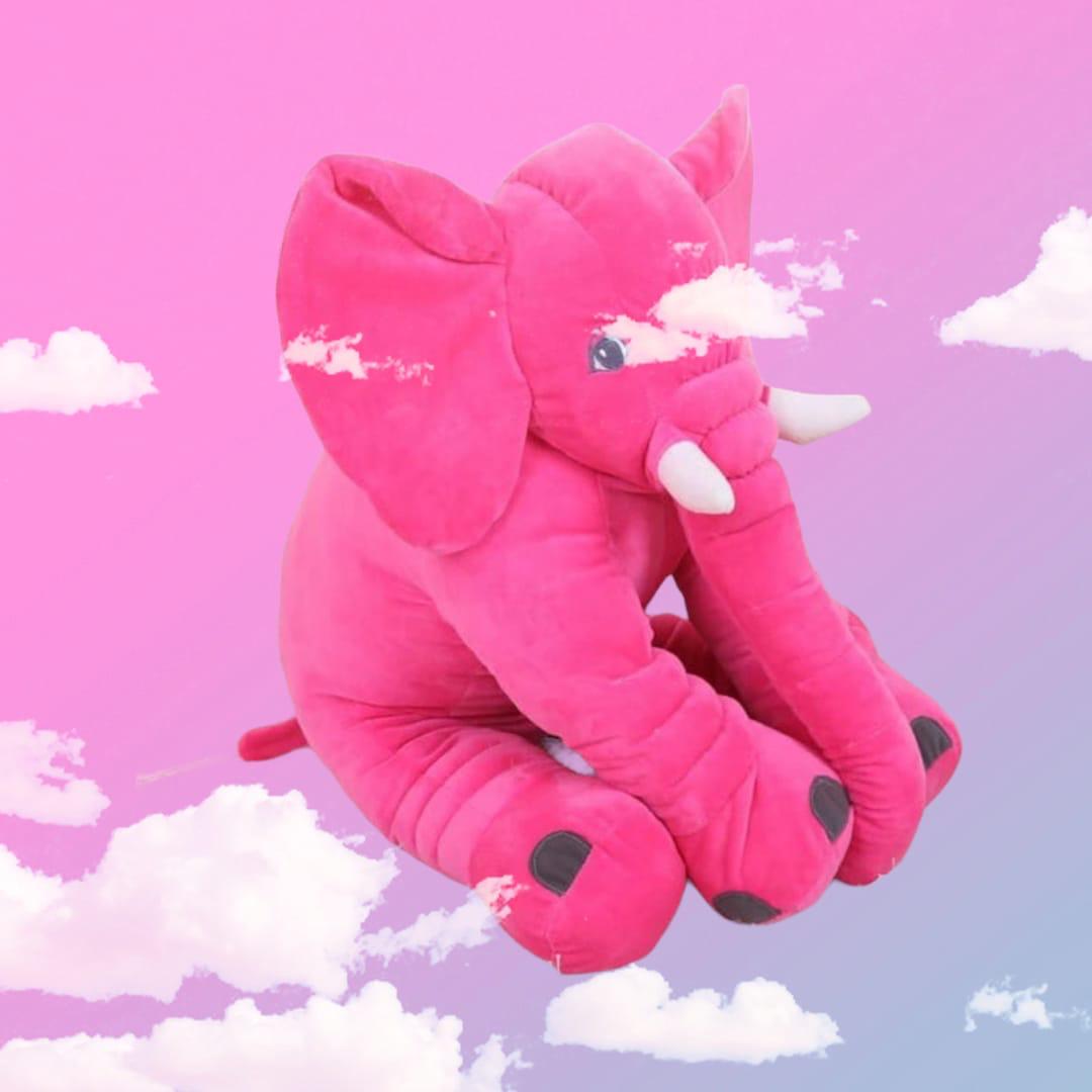 ELEFANTES DE APEGO CON MANTA - COLOR: GRIS